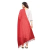 51954881182_29bb9a510f_o_d-1000x1000-1.webp Generic Women's Cotton Silk Strips Printed Dupatta (Maroon, Length:2-2.4 mtr)