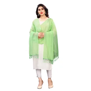 51955871421_2700b00b57_o_d-1000x1000-1.webp Generic Women's Cotton Silk Strips Printed Dupatta (Parrot Green, Length:2-2.4 mtr)
