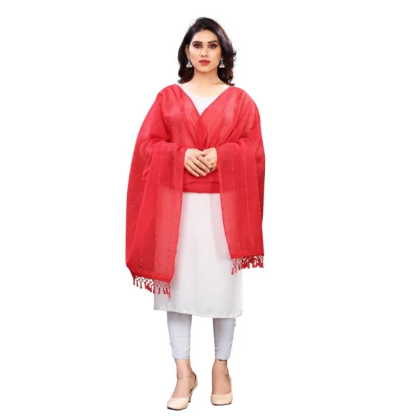 51955934568_835e599655_o_d-1000x1000-1.webp Generic Women's Cotton Silk Strips Printed Dupatta (Red, Length:2-2.4 mtr)