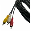 51959826716_87f645777c_o_d-1000x1000-1.webp Generic 3RCA Male to 3RCA Male Audio Video Cable 3 Yards Compatible for TV, LCD, LED, DTH, DVD, VCR (Black)