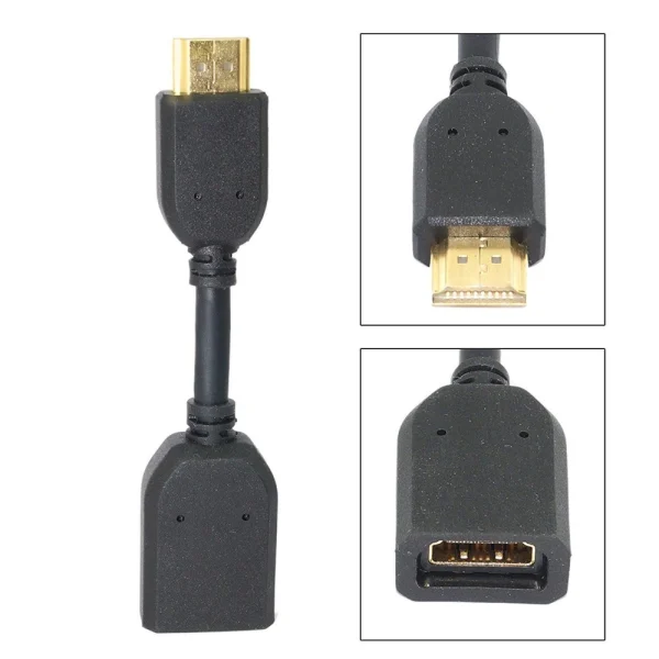 51959833401_10f94ec06b_o_d-1000x1000-1.webp Generic Male to Female HDMI Cables 0.1 (Black)