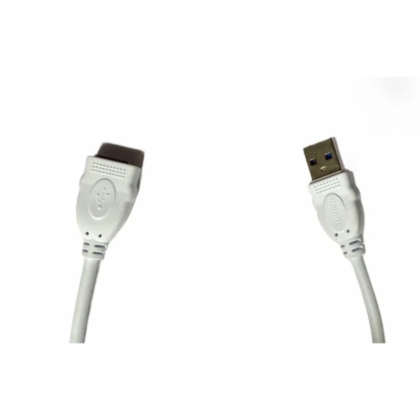 51959899908_327ef35e4a_o_d-1000x1000-1.webp Generic USB Male to Female Extension Cable 1.5 Yards Supports LCD, LED, TV USB Ports Connects Printer, PC, External Hard Drive (White)