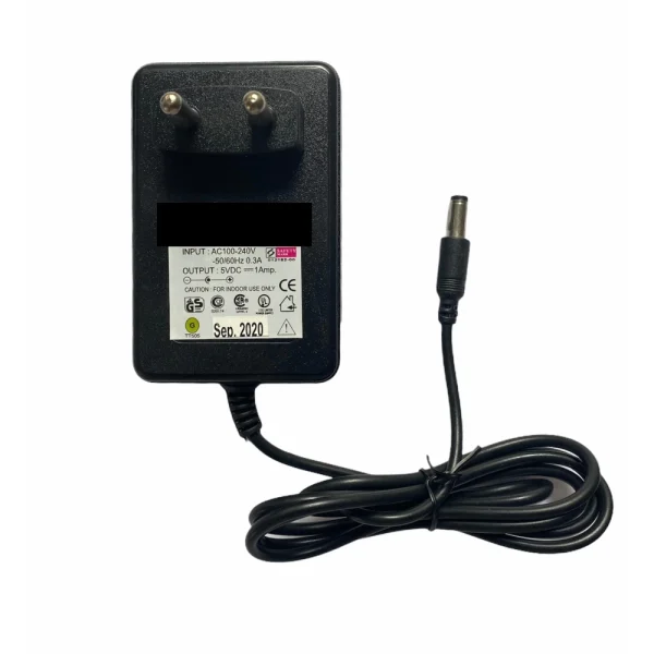 51959901893_7c8b324054_o_d-1000x1000-1.webp Generic 5V 1A Power Adapter, Power Supply AC Input 100 240 V and Output 5V 1A for Set Top Box_DTH Box, CCTV System, Router, Other Electronics And IT Gadgets with DC Pin (Black)