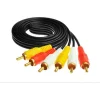 51960120284_2da13380e7_o_d-1000x1000-1.webp Generic 3RCA Male to 3RCA Male Audio Video Cable 1.5 Yards Compatible for TV, LCD, LED, DTH, DVD, VCR (Black)