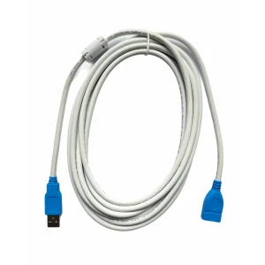 51960124454_4728f614e8_o_d-1000x1000-1.webp Generic USB Male to Female Extension Cable 3 Yards Supports LCD, LED, TV USB Ports Connects Printer, PC, External Hard Drive (White)