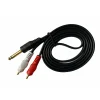 51960124564_21c7b3912a_o_d-1000x1000-1.webp Generic 6.35mm Jack to 2RCA Audio Cable Male to Male 1.5 Yards Connects Home Theatre, DVD, Speaker, Headphone, Mixer, Amplifier, Guitar, Karaoke System (Black)