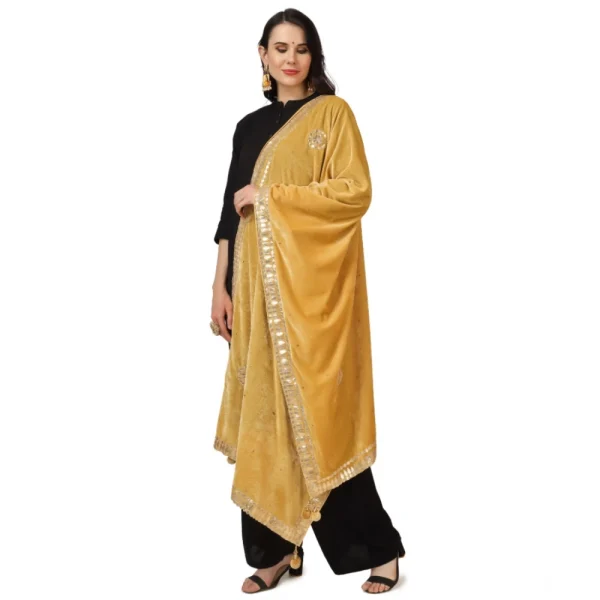 53509243647_aaea50d4af_o_d-1000x1000-1.webp Generic Women's Velvet Gotta Patti Dupatta (Yellow, Length: 2.25 to 2.50 Mtr)