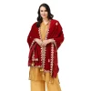 53510128646_23806dd2e8_o_d-1000x1000-1.webp Generic Women's Velvet Gotta Patti Dupatta (Maroon, Length: 2.25 to 2.50 Mtr)