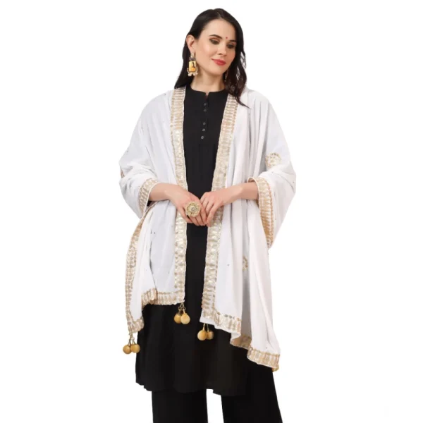 53510134416_fb43698043_o_d-1000x1000-1.webp Generic Women's Velvet Gotta Patti Dupatta (White, Length: 2.25 to 2.50 Mtr)