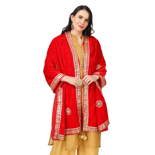 53510300318_29bab27bd3_o_d-1000x1000-1.webp Generic Women's Velvet Gotta Patti Dupatta (Red, Length: 2.25 to 2.50 Mtr)