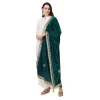53510300348_55161b282f_o_d-1000x1000-1.webp Generic Women's Velvet Gotta Patti Dupatta (Dark Green, Length: 2.25 to 2.50 Mtr)