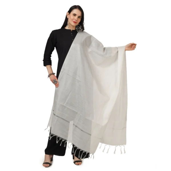 53510303808_cf4968e338_o_d-1000x1000-1.webp Generic Women's Chanderi Solid Dupatta (White, Length: 2.25 to 2.50 Mtr)