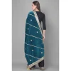 53510306583_d515b0b3cd_o_d-1000x1000-1.webp Generic Women's Velvet Gotta Patti Dupatta (Teal, Length: 2.25 to 2.50 Mtr)