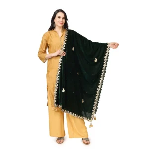 53510450899_103d9c0eca_o_d-1000x1000-1.webp Generic Women's Velvet Gotta Patti Dupatta (Green, Length: 2.25 to 2.50 Mtr)