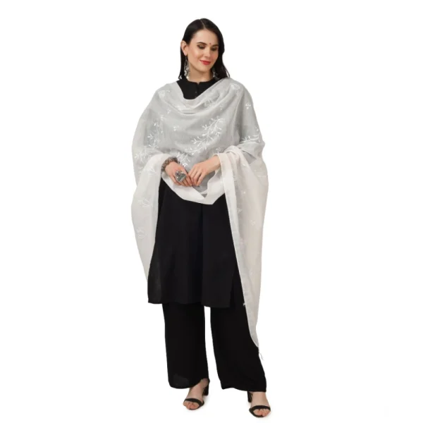 53510454204_169083fe5a_o_d-1000x1000-1.webp Generic Women's Cotton Embroidered Dupatta (White, Length: 2.25 to 2.50 Mtr)