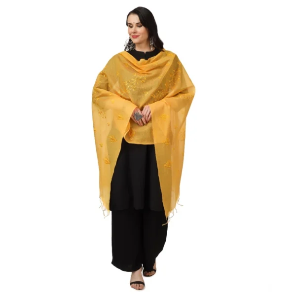 53510455854_02da2524e8_o_d-1000x1000-1.webp Generic Women's Cotton Embroidered Dupatta (Yellow, Length: 2.25 to 2.50 Mtr)