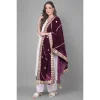 53510457139_64c7d9dc4b_o_d-1000x1000-1.webp Generic Women's Velvet Gotta Patti Dupatta (Wine, Length: 2.25 to 2.50 Mtr)