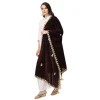 53510562350_1e18233797_o_d-1000x1000-1.webp Generic Women's Velvet Gotta Patti Dupatta (Brown, Length: 2.25 to 2.50 Mtr)