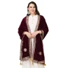 53510563685_571c2f1ebf_o_d-1000x1000-1.webp Generic Women's Velvet Gotta Patti Dupatta (Purple, Length: 2.25 to 2.50 Mtr)
