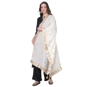 53511129802_b8f57e39b3_o_d-1000x1000-1.webp Generic Women's Velvet Gotta Patti Dupatta (White, Length: 2.25 to 2.50 Mtr)