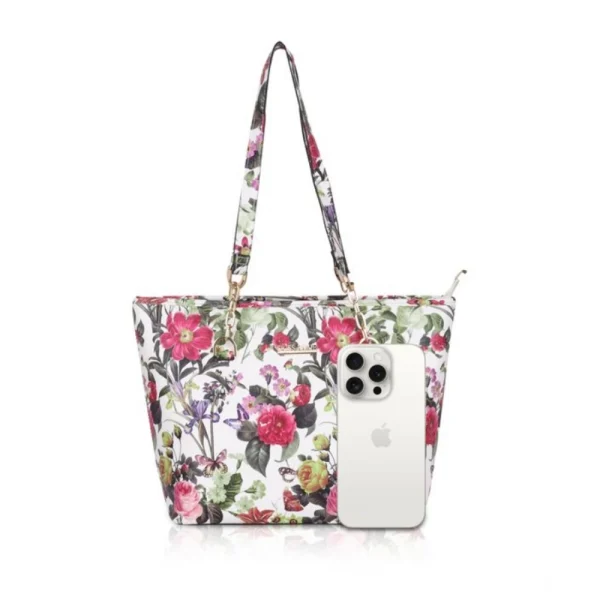 53743900962_2cf187fc2e_o_d-1000x1000-1.webp Women's Faux Leather Printed Tote Bag (White Pink)
