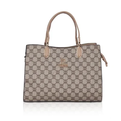 Women’s Faux Leather Printed Handbag (Hilver)