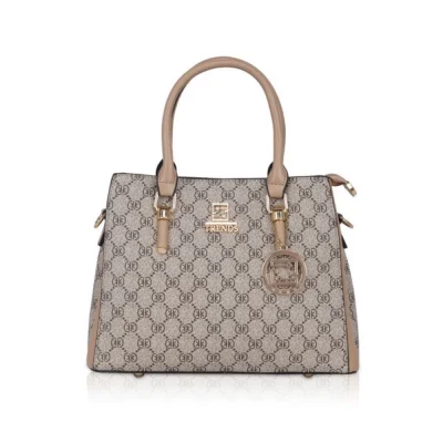 Women’s Faux Leather Printed Handbag (Hilver)