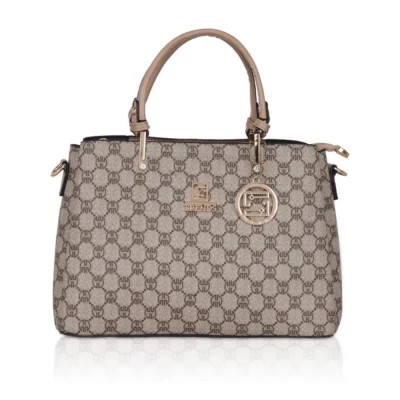 Women’s Faux Leather Printed Handbag (Hilver)