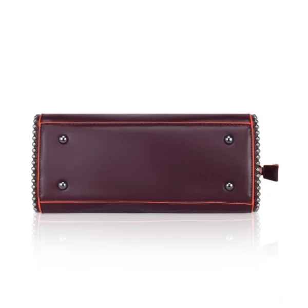 53745157909_349d25176d_o_d-1000x1000-1.webp Women's Faux Leather Metal Beads Handbag (Wine Red)