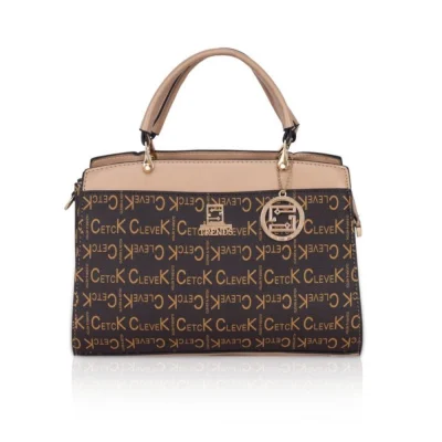 Women’s Faux Leather Printed Handbag (Hilver)