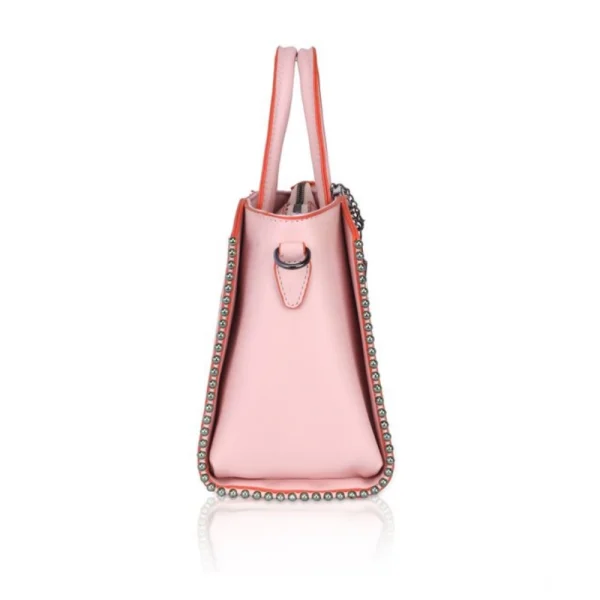 53745244190_a8c088f3f8_o_d-1000x1000-1.webp Women's Faux Leather Metal Beads Handbag (Pink)