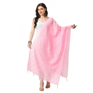 53768326026_28fd85278c_o_d-1000x1000-1.webp Generic Women's Chanderi Self Design Dupatta (Pink, Length: Free Size)