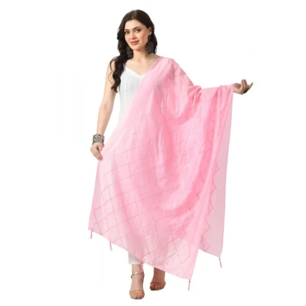 53768326026_28fd85278c_o_d-1000x1000-1.webp Generic Women's Chanderi Self Design Dupatta (Pink, Length: Free Size)