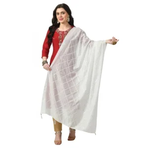 53768520938_142ba4ea29_o_d-1000x1000-1.webp Generic Women's Chanderi Self Design Dupatta (White, Length: Free Size)