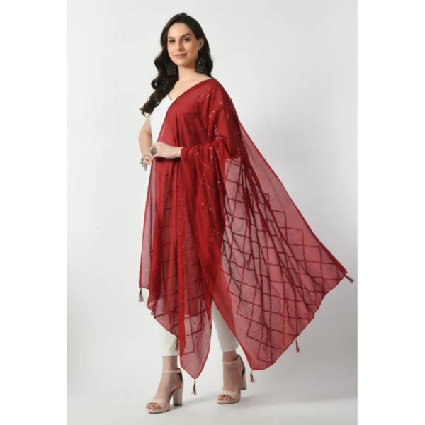 53768742450_26b68768a2_o_d-1000x1000-1.webp Generic Women's Chanderi Self Design Dupatta (Maroon, Length: Free Size)