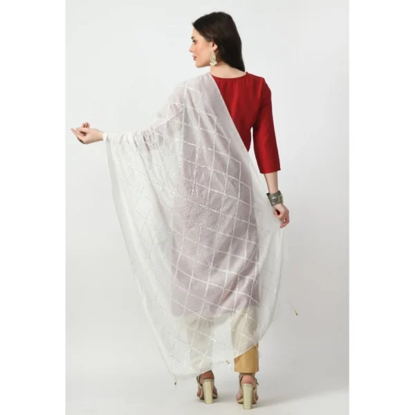 53768742735_770b218db1_o_d-1000x1000-1.webp Generic Women's Chanderi Self Design Dupatta (White, Length: Free Size)