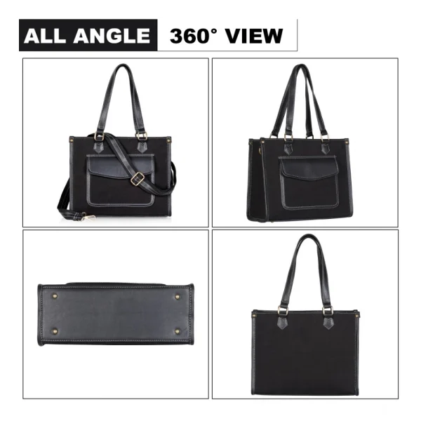 54249851404_85b6f29fea_o_d-1000x1000-1.webp Women's Canvas Medium Top handle Satchel Zipper Handbag (Black)