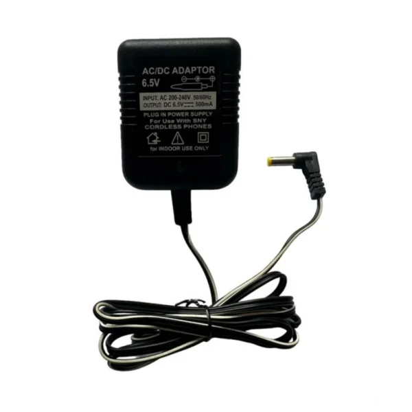 54314146360_8fd3dbbaec_o_d-1000x1000-1.webp Generic 6.5V 500mA DC Power Adapter Power Supply AC Input 200-240 V for Toys- Cordless Phones- FM Radio- Other Electronic - IT Gadgets (Black)
