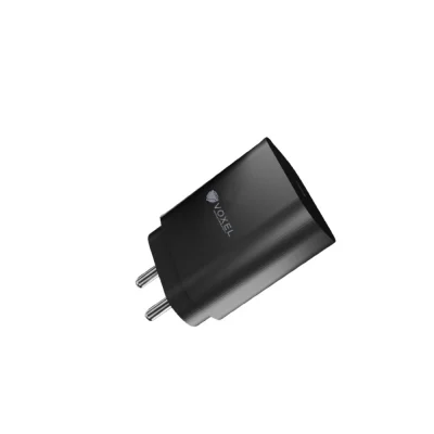 Generic VOXEL 100 Watt ‘ C ‘ Port PD Fast Charger AB Plastic (Black)
