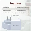 Generic VOXEL 25 Watt ' C ' Port PD Charger AB Plastic (White)