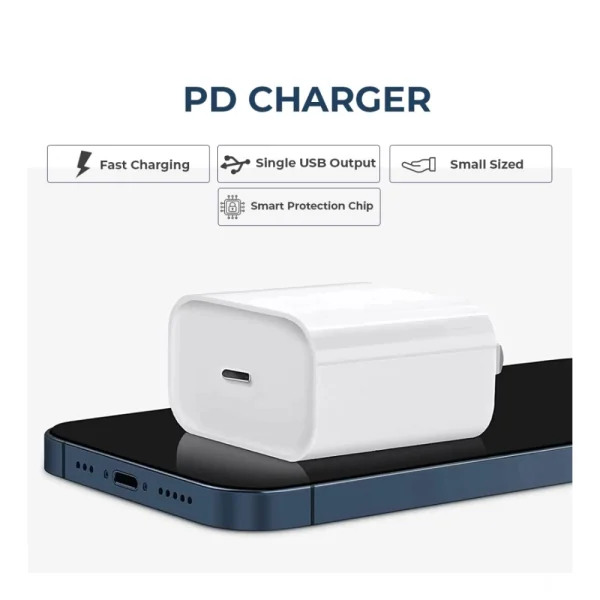 54343041624_ac66b18fc9_o_d-1000x1000-1.webp Generic VOXEL 20 Watt ' C ' Port PD Charger AB Plastic (White)