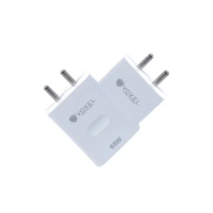 54343059483_af96dc0592_o_d-1000x1000-1.webp Generic VOXEL 65 Watt Usb Fast Charger AB Plastic (White)