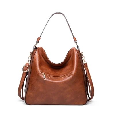 Women’s PU Leather Zipper Handbag
