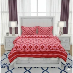 PID-64620-Fleece-Geometric-Double-Polar-Warm-Bedsheet-with-2-Pillow-Cover-Red-1-1000x1000-1.webp Generic Fleece Geometric Double Polar Warm Bedsheet with 2 Pillow Cover (Red)