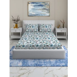 PID-64635-Cotton-Blend-Floral-Printed-Double-Bedsheet-with-2-Pillow-Covers-White-1-1000x1000-1.webp Generic Cotton Blend Floral Printed Double Bedsheet with 2 Pillow Covers (White)