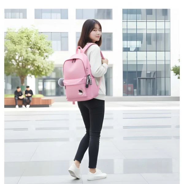 PID-65111-Generic-Unisex-PU-Leather-Solid-Medium-Zipper-Backpack-Pink-5-1000x1000-1.webp Unisex PU Leather Solid Medium Zipper Backpack (Pink)