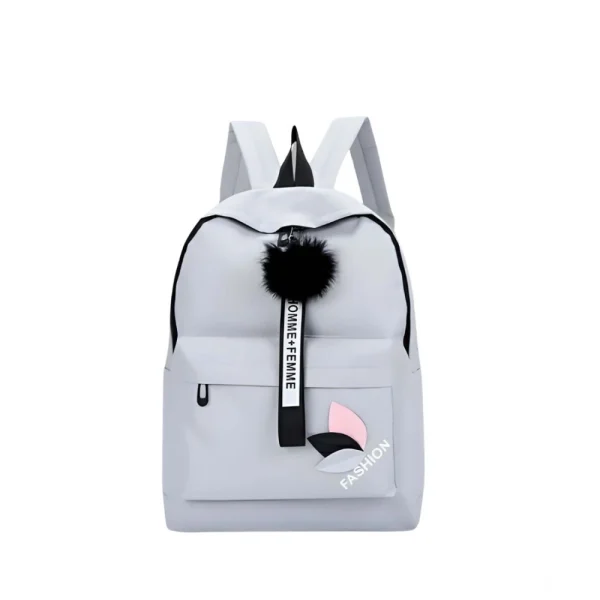 PID-65112-Generic-Unisex-PU-Leather-Solid-Medium-Zipper-Backpack-Grey-1-1000x1000-1.webp Unisex PU Leather Solid Medium Zipper Backpack (Grey)